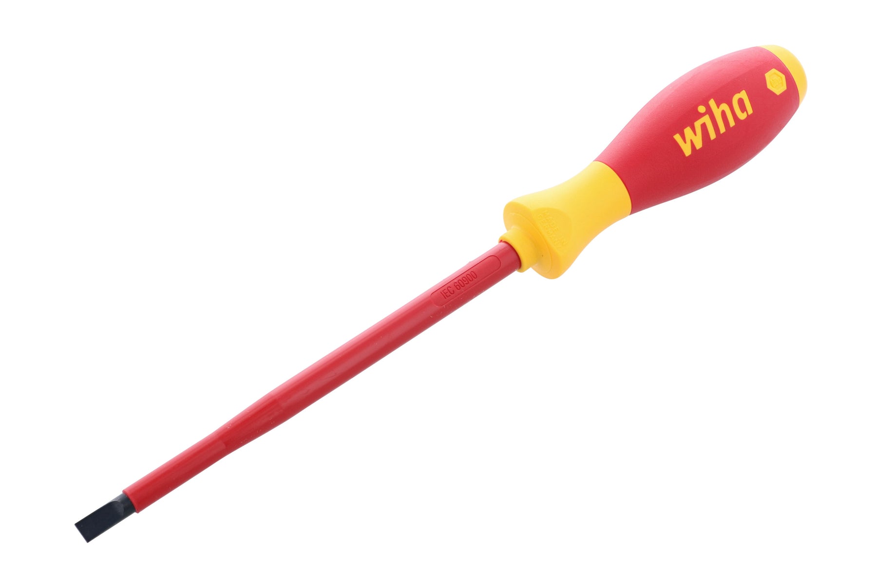 Wiha 92024 Insulated SoftFinish Slotted Screwdriver 6.5 x 150mm