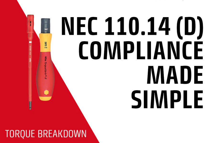 NEC 110.14 (D) - Torquing Your Way To Compliance
