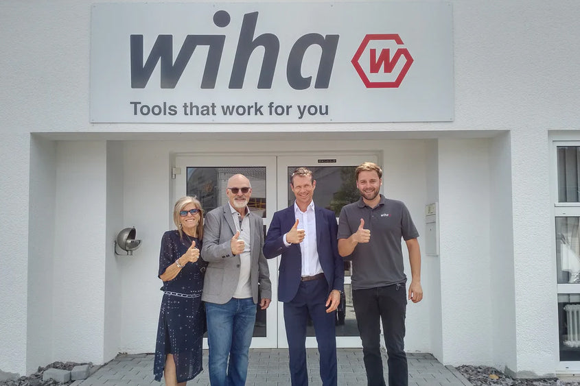 Atlas Tools posing in wiha germany