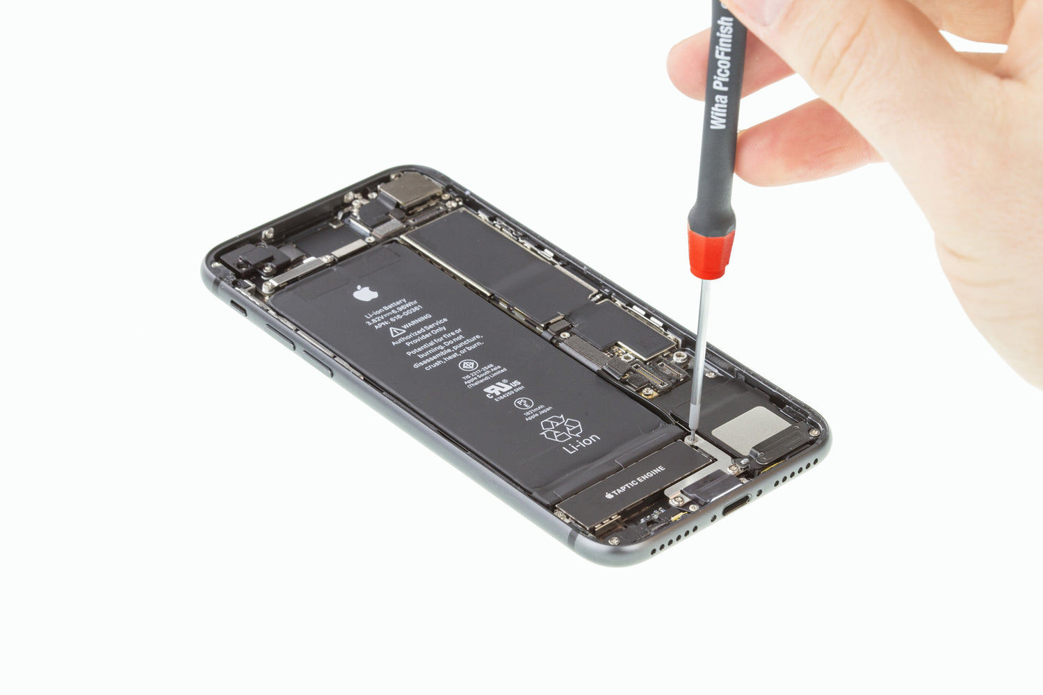 Wiha Y000 screwdriver with iphone