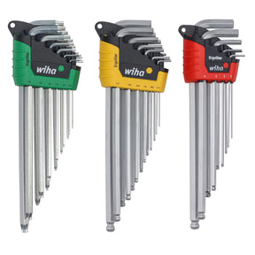 35 Piece ErgoStar L-Key Tray Set - Hex Metric, Hex SAE, Torx