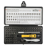 Wiha 75965 65 Piece System 4 ESD Safe Master Technician's Ratchet and MicroBits Set
