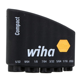 13 Piece Black Holder for SAE Hex Key Black