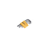 5 Piece Mini Hex L-Key Short Arm Set - Inch