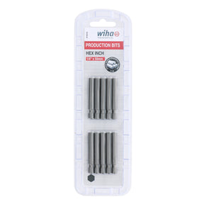 Hex Bit 1/4 - 50mm -  10 Pack
