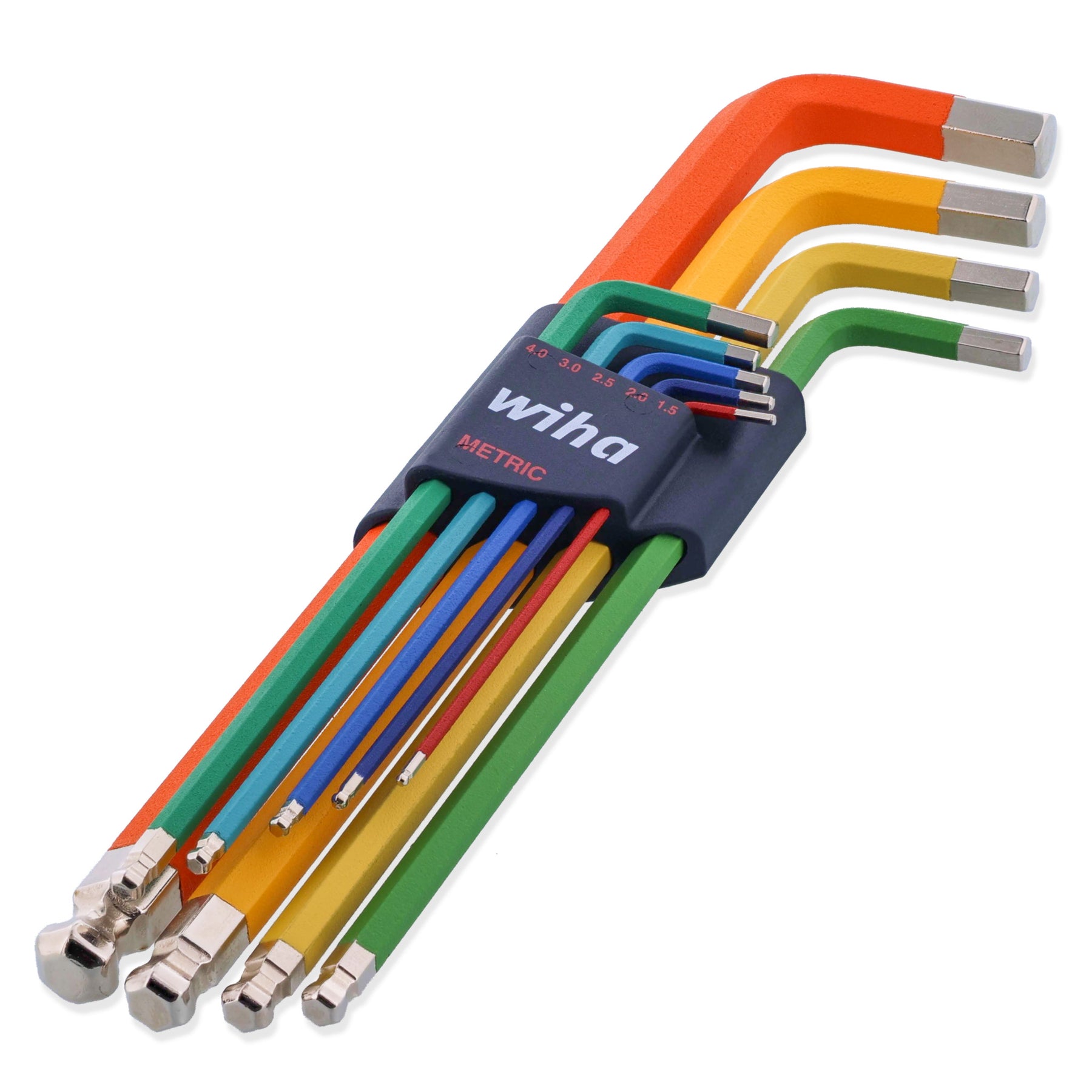 Wiha colour-coded metric hex L-key set