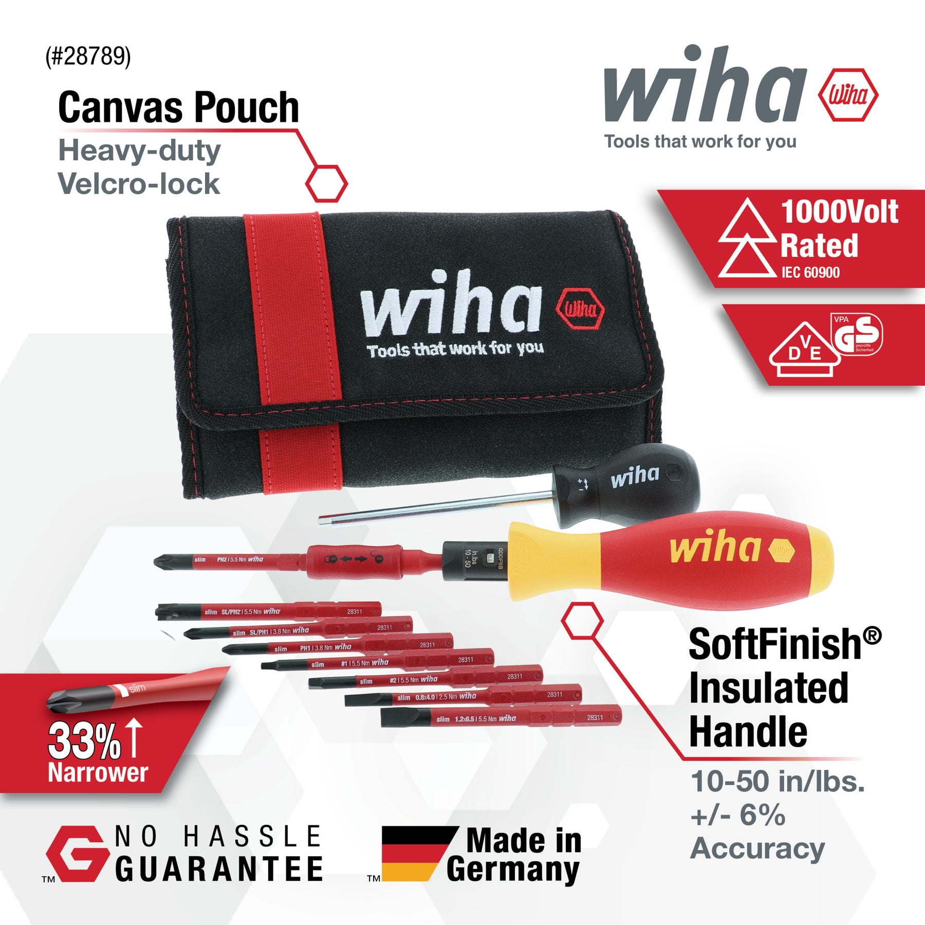 48 Piece Insulated Electrician's Tool Kit in Heavy Duty Backpack