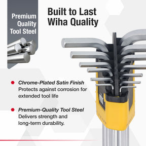 13 Piece ErgoStar Ball End Hex L-Key Set - Inch