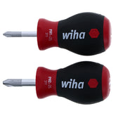 2 Piece SoftFinish Stubby Phillips Screwdriver Set