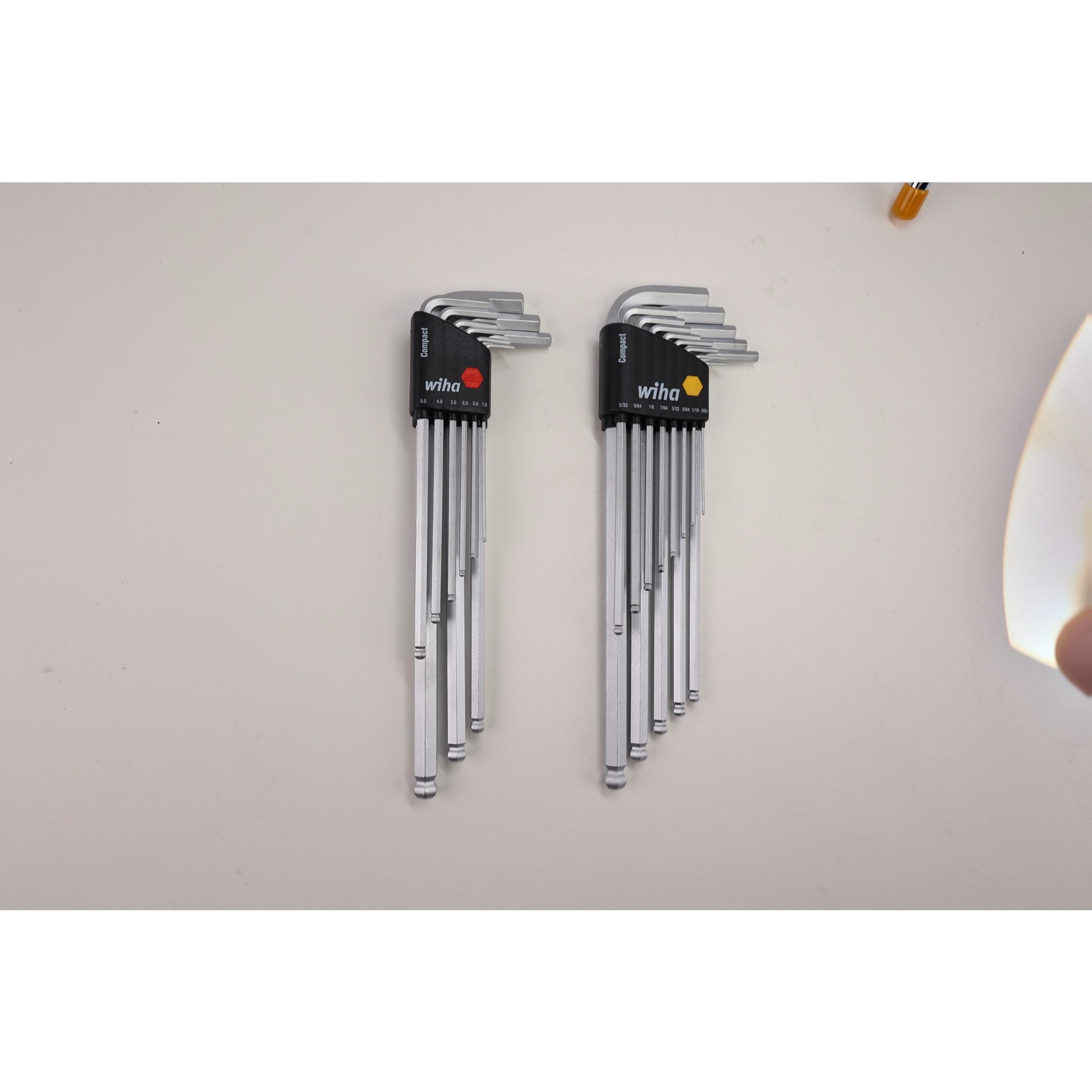 22 Piece Ball End Hex L-Key Set - Inch - Metric