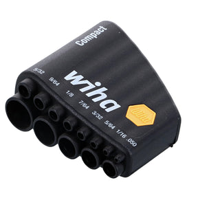 13 Piece Black Holder for SAE Hex Key Black