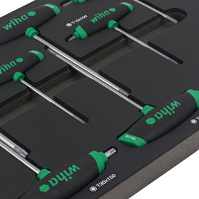 7 Piece SoftGrip Dual Drive Torx T-Handle Tray Set