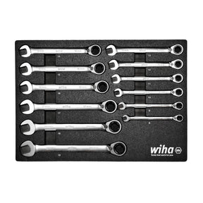 Metric MagicRing Ratcheting Wrench Tray Set