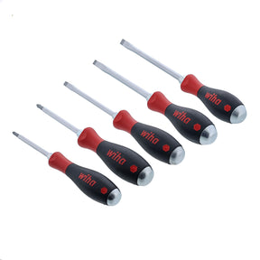 5 Piece SoftFinish XHeavy Duty Slotted and Phillips Screwdriver Set