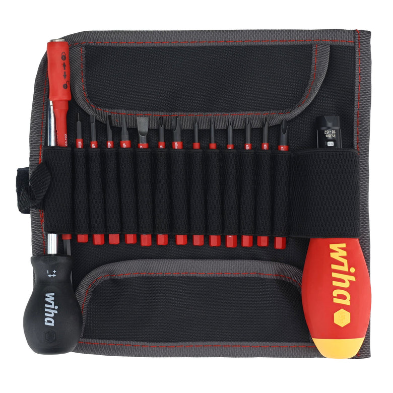 16 Piece Insulated TorqueVario-S (18-62 In/lbs) and SlimLine Blade Set