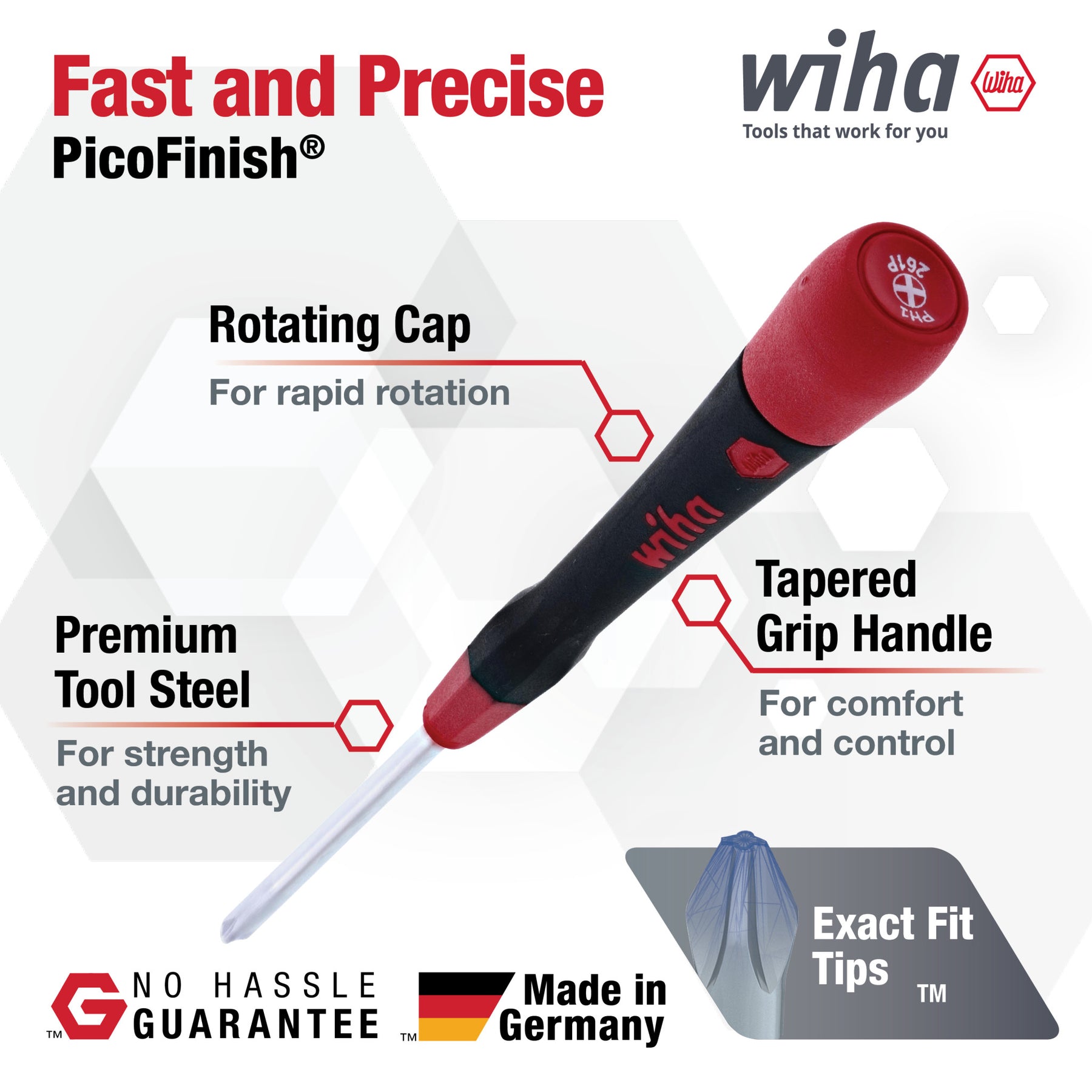 PicoFinish Phillips Screwdriver #1 x 60mm