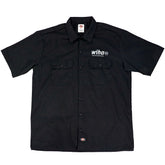 Wiha 91714 Wiha Men's Dickies Short Sleeve Work Shirt Black Large