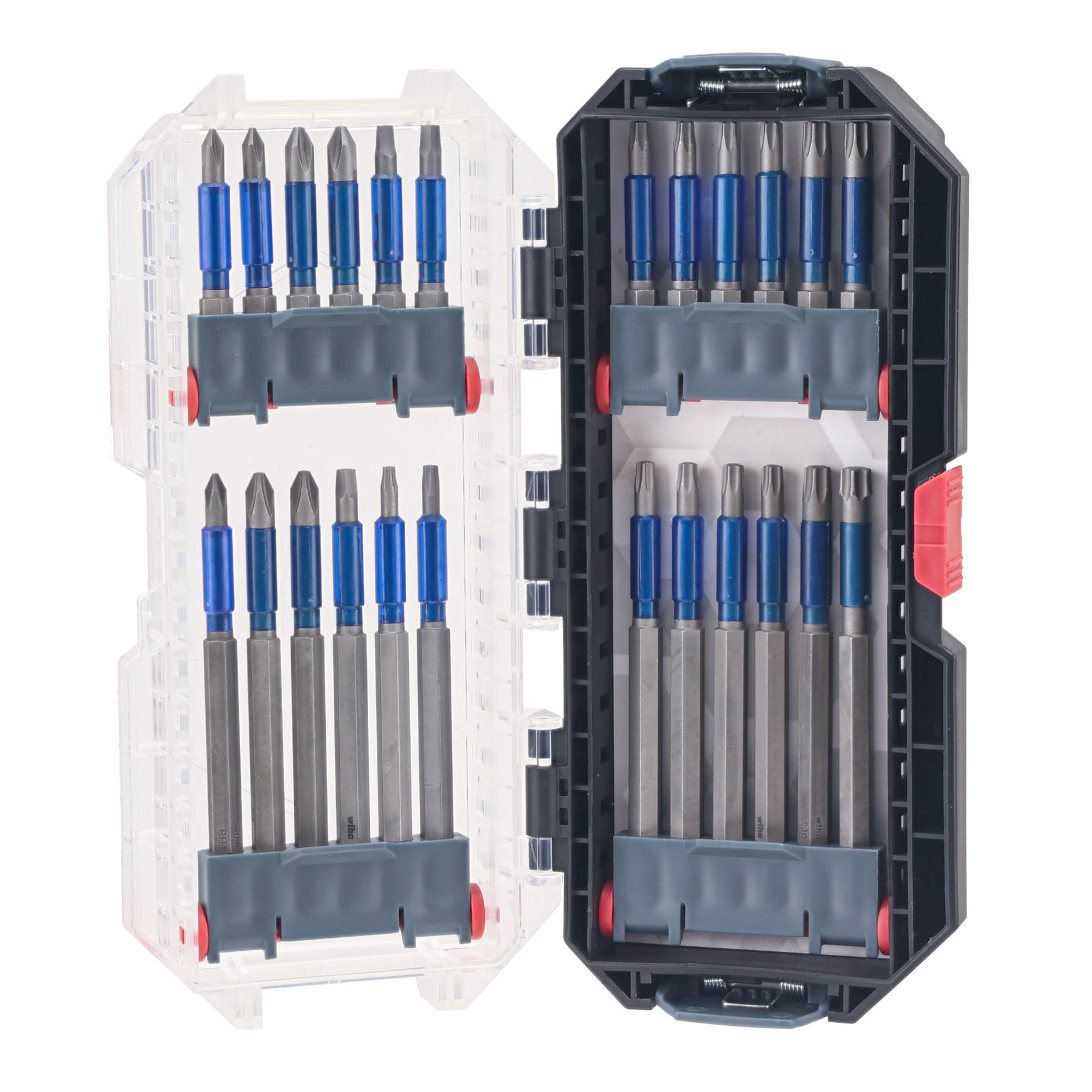 24 Piece TerminatorBlue Impact Bit Set