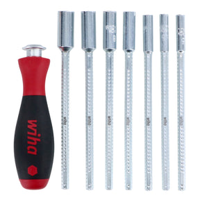 8 Piece SoftFinish Drive-Loc VI Nut Driver Set - Metric