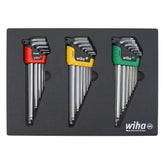 35 Piece ErgoStar L-Key Tray Set - Hex Metric, Hex SAE, Torx