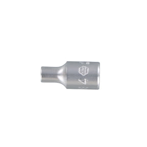 6 Point - 1/4 Inch Drive Socket - 4.0mm x 25mm