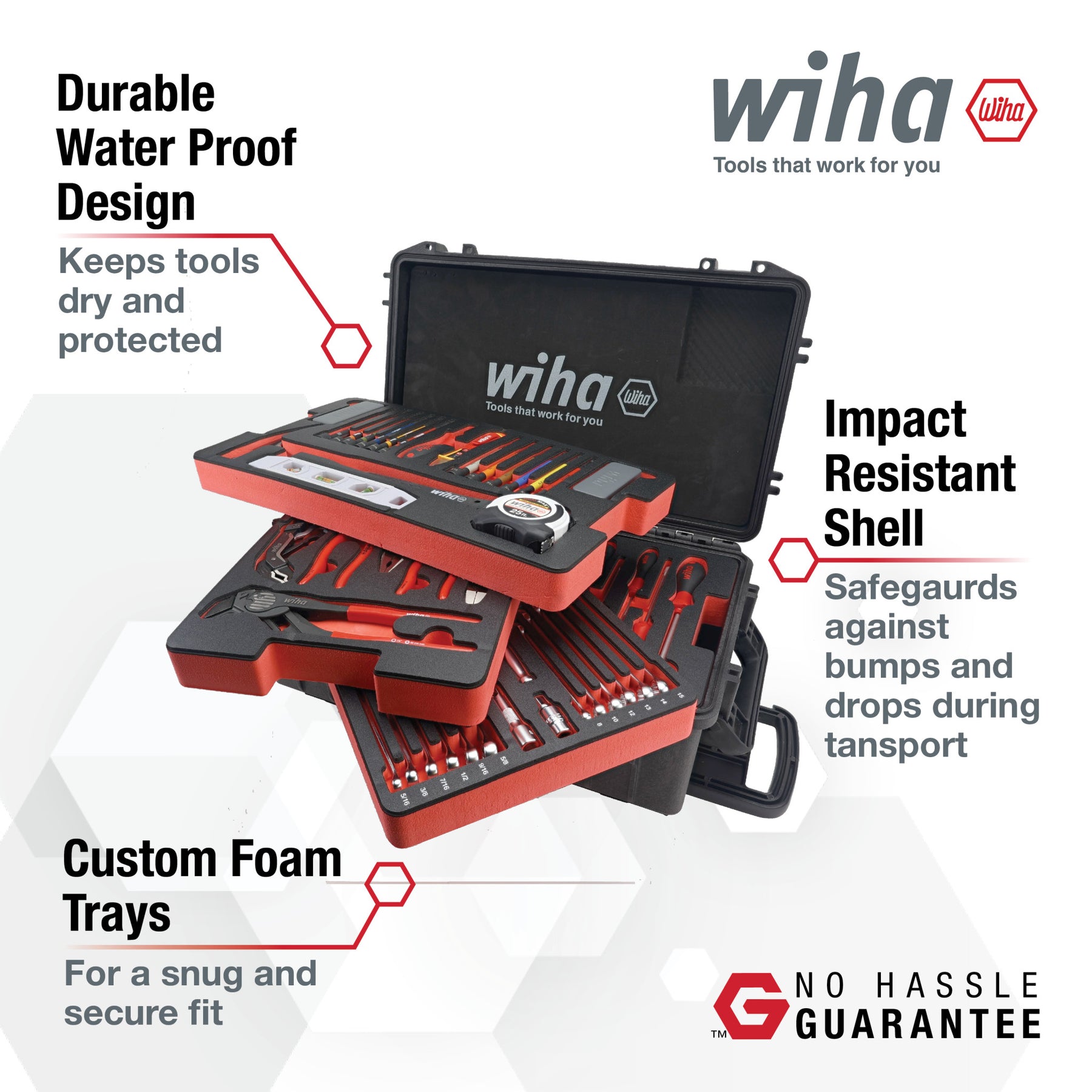 194 Piece Premium Kit In Rolling Tool Box