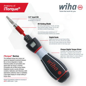 iTorque 7-26 In/lbs with 1/4" Blade Adapter