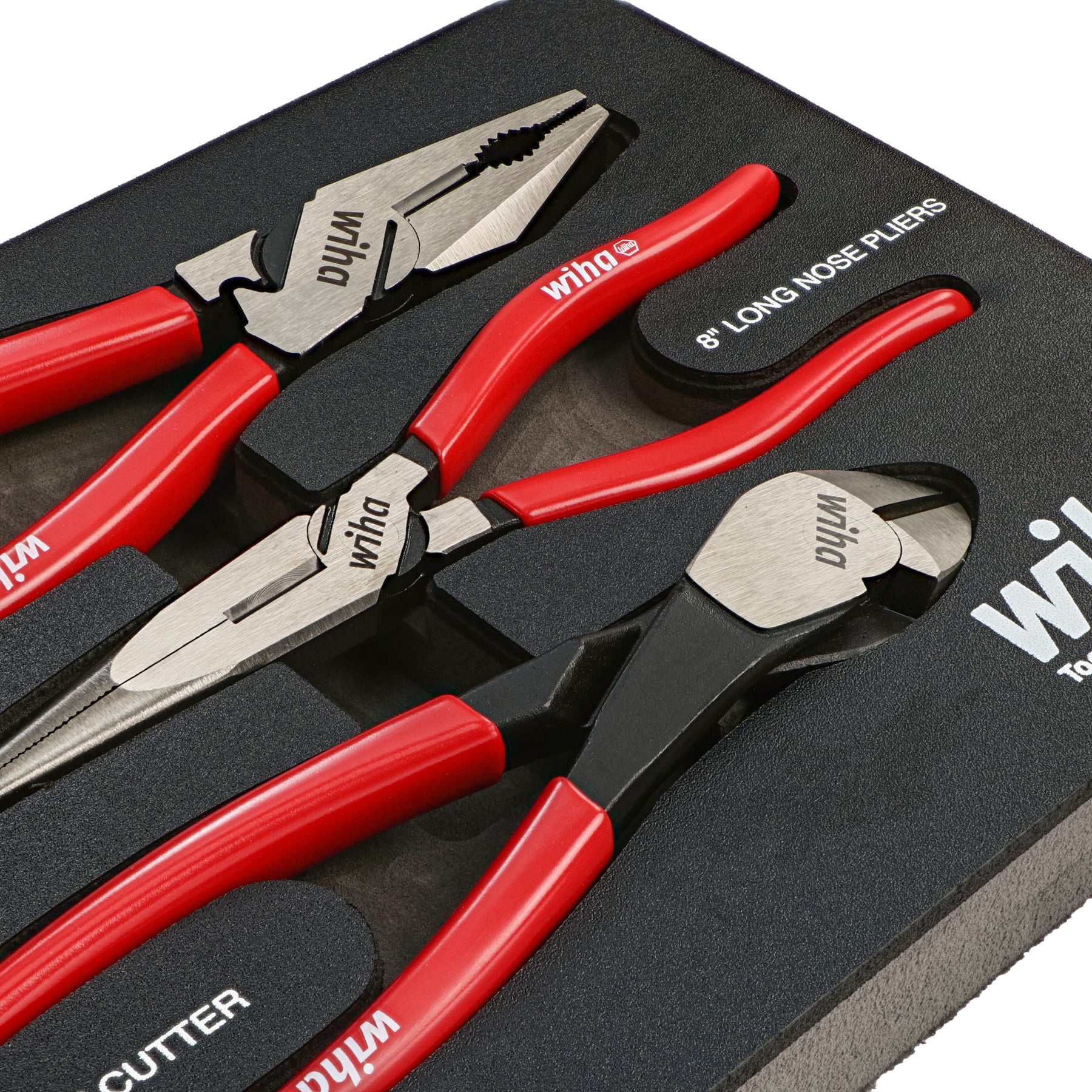 Buy Wiha Classic heavy-duty end cutting nippers with opening spring