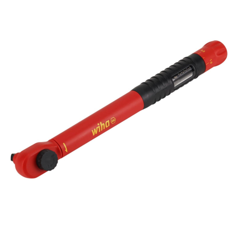 Insulated Ratcheting Torque Wrench 3/8" Drive 10-50 Nm 7-36 lb-ft