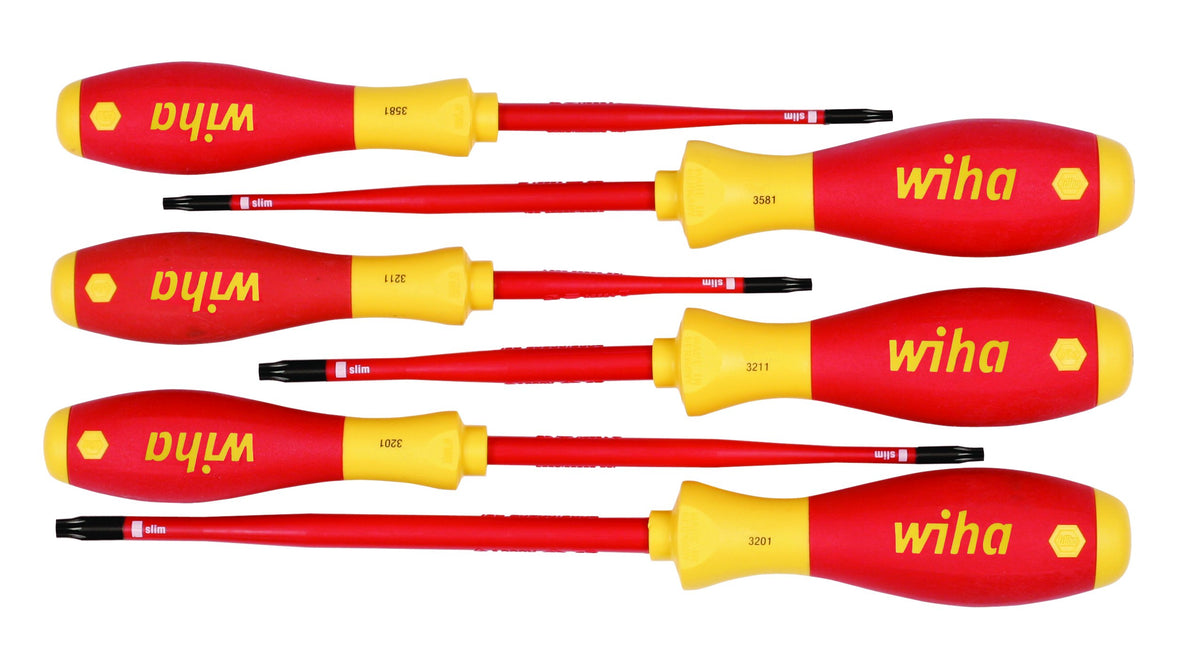 6 Piece Insulated Security Torx Screwdriver Set