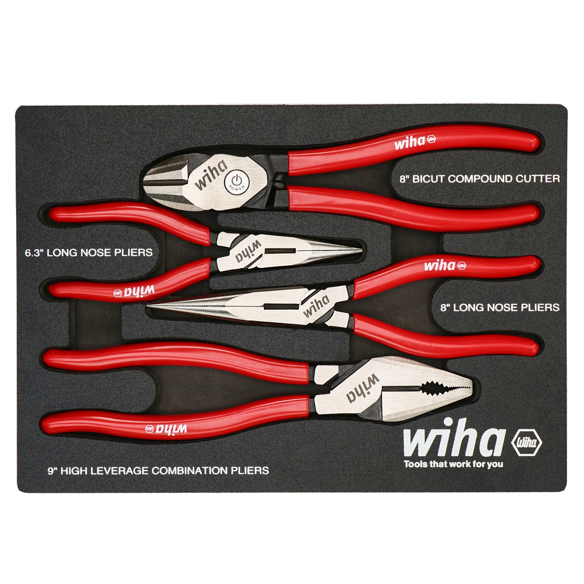 Buy Wiha Classic heavy-duty end cutting nippers with opening spring