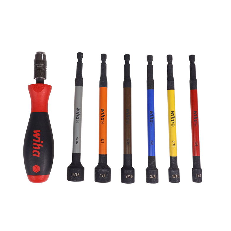 Color-Coded SAE Nut Setters with CentroFix Handle
