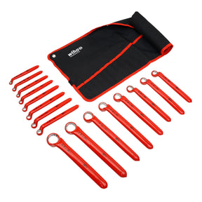 16 Piece Insulated Deep Offset Wrench Set - Metric
