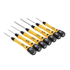 7 Piece ESD Safe Picofinish Precision Slotted and Phillps Screwdriver Set