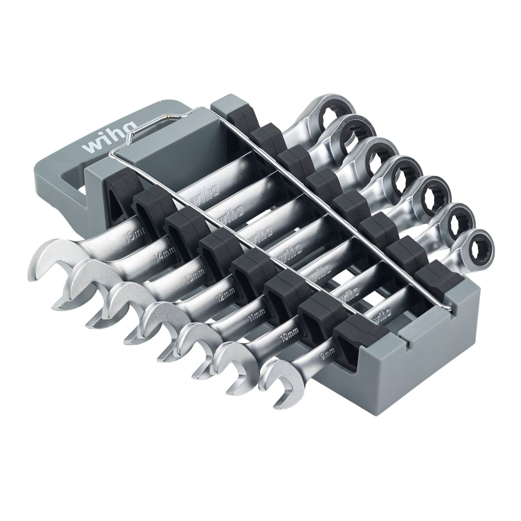7 Piece Combination Ratchet Wrench Set - Metric