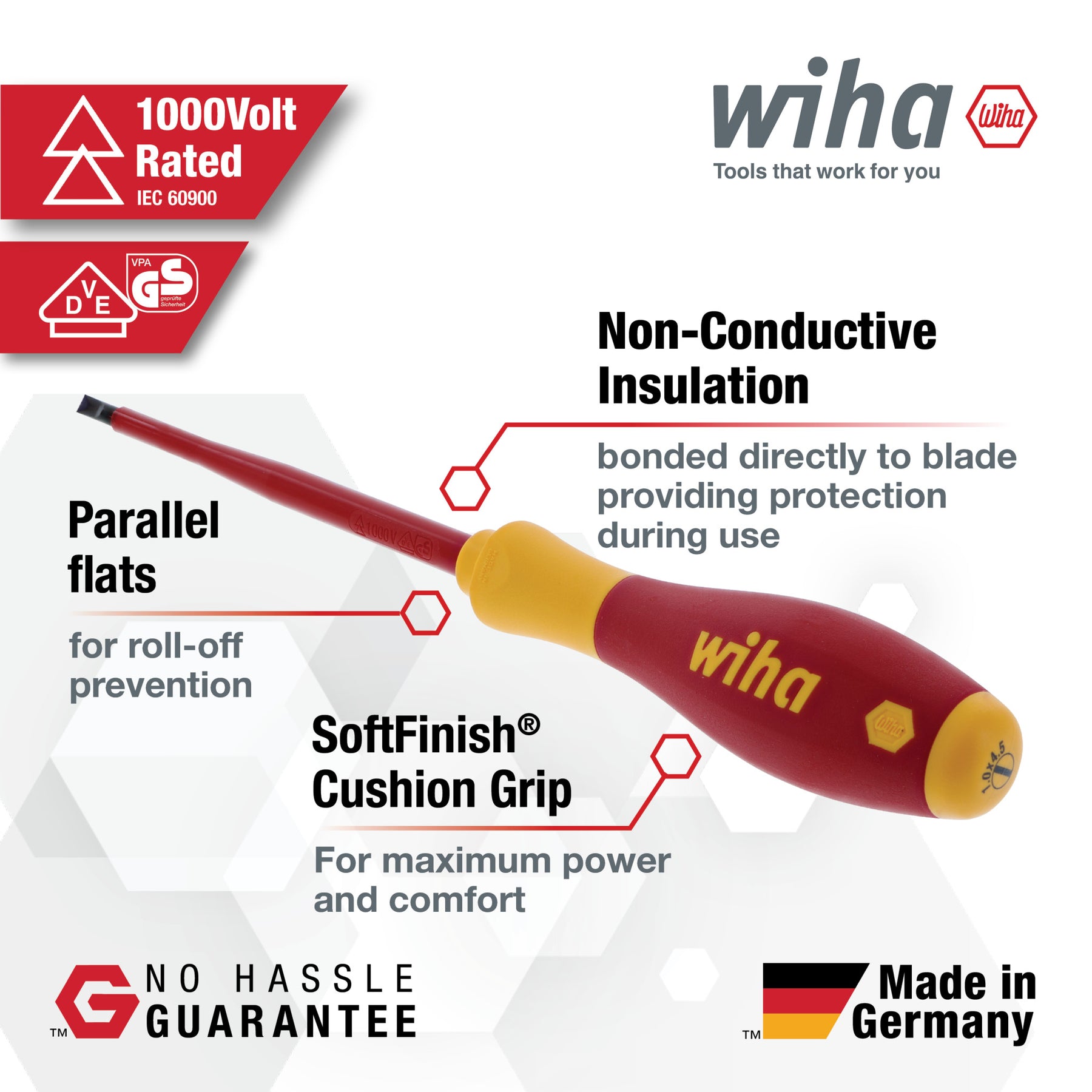 7 Piece Insulated SoftFinish Screwdriver Set