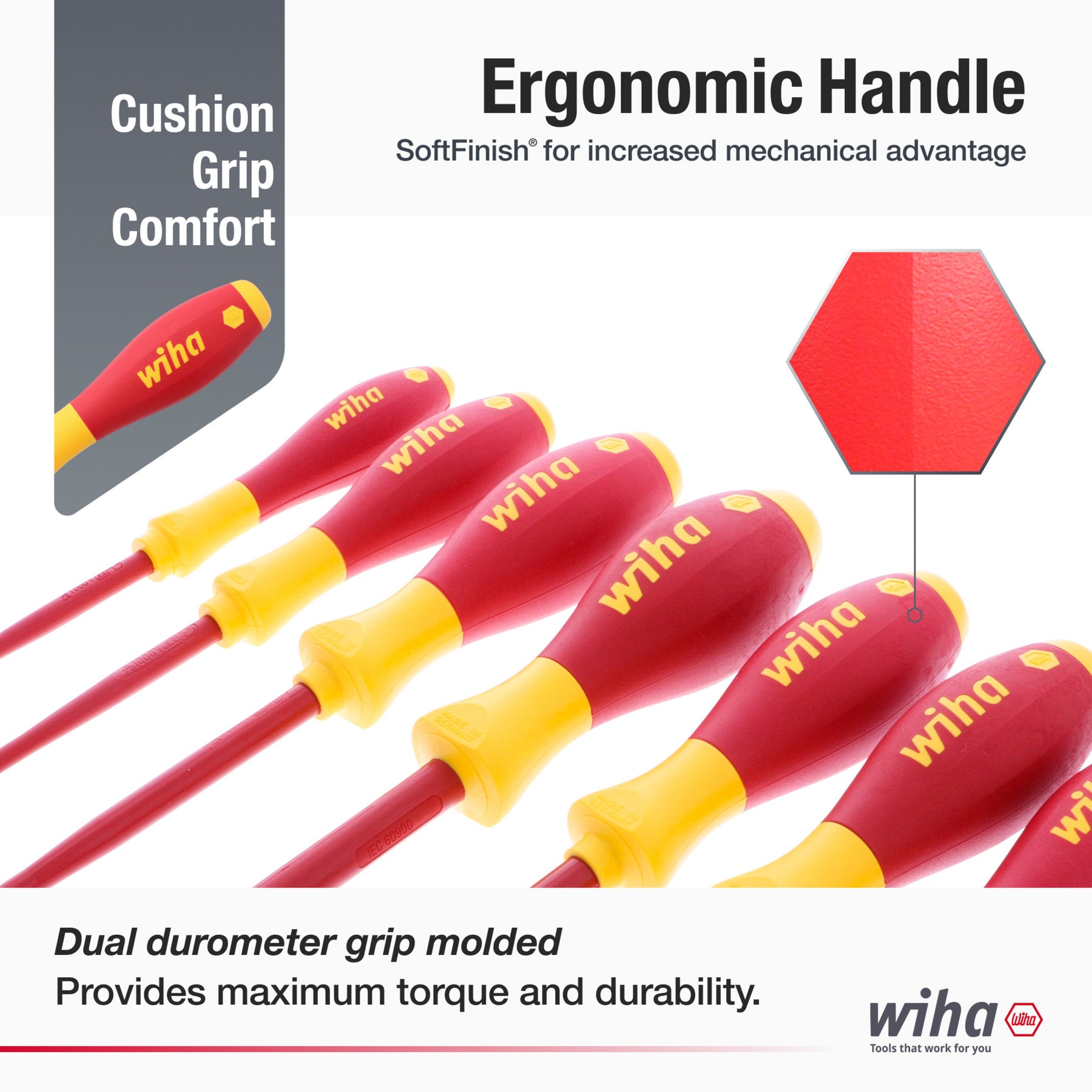 7 Piece Insulated SoftFinish Screwdriver Set