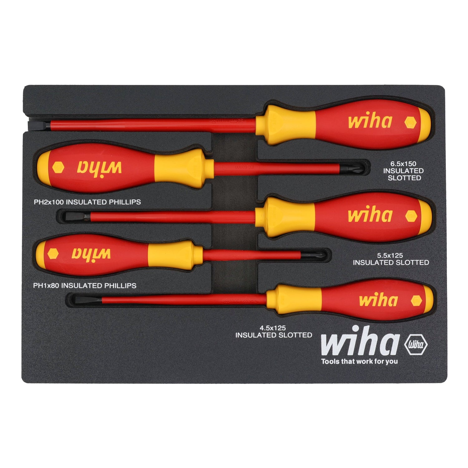 Wiha SoftFinish Chion Grip Metric Nut Driver - Comfort Grip Hand Tool - View #12