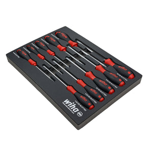 10 Piece SoftFinish Cushion Grip Screwdriver Tray Set