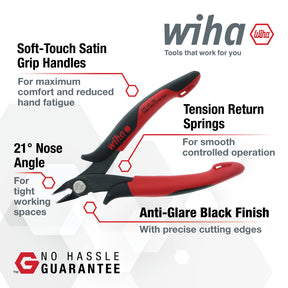 Electronic Diagonal Cutters Full Flush