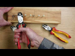 2 Piece Insulated Combination Pliers and BiCut Compound Cutters Set