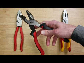 2 Piece Insulated and Classic Grip NE Style Lineman's Pliers Set