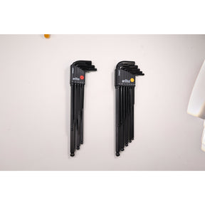 22 Piece Ball End Long Arm Hex L-Key Set - Metric - Inch