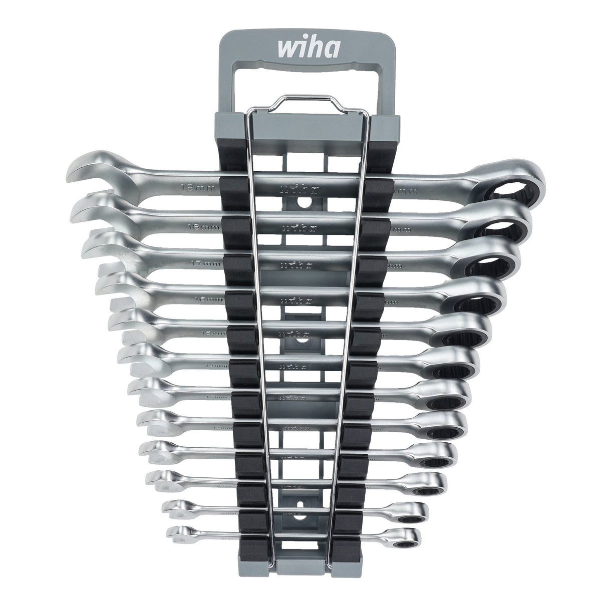 Wiha Isolierter Ratschlüssel 9/16 Zoll, Für Arbeiten Bis 1000 Volt, Chrom-Vanadium-Stahl
