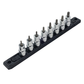 8 Piece Torx Bit Socket 3/8" Drive Set - T9-T40