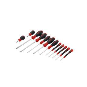12 Piece Screwdriver Set - PicoFinish Precision, SoftFinish Standard and Stubby