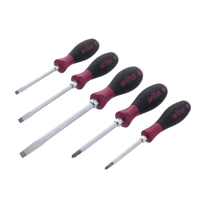 5 Piece MicroFinish XHeavy Duty Slotted and Phillips Screwdriver Set