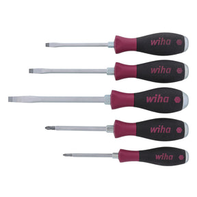 5 Piece MicroFinish XHeavy Duty Slotted and Phillips Screwdriver Set