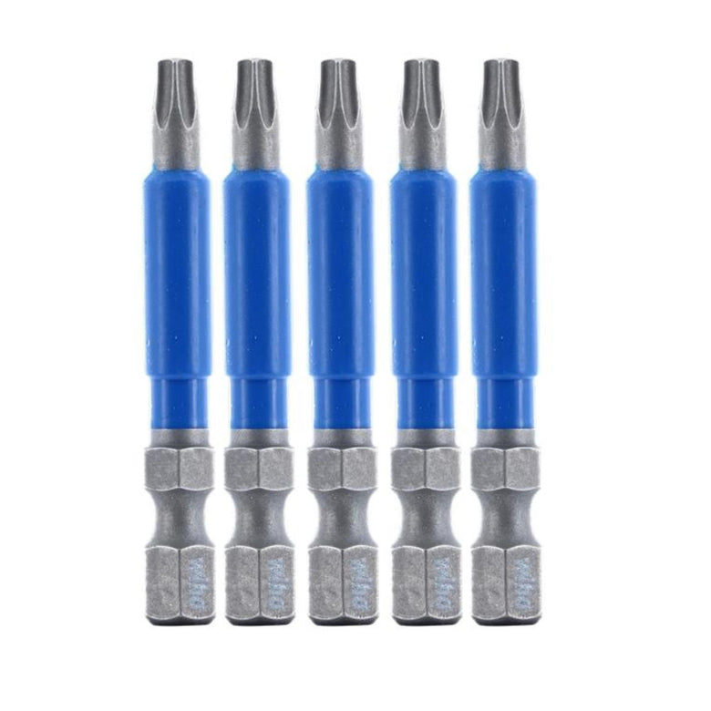 TerminatorBlue Impact Bit Torx T20 - 2 Inch - 5 Pack