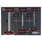 8 Piece SoftGrip Dual Drive Hex Metric T-Handle Tray Set